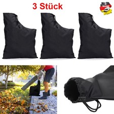 3x Universal Fangsack Für Laubsauger Laubbläser Laubhäcksler Garten Laubsack 