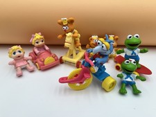 8 Muppet Babies Figures Lot - 1980s McDonald's Happy Meal Toys