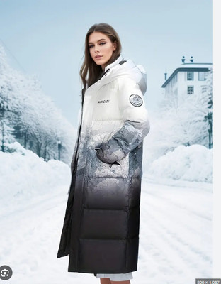 Unisex dicker Mantel mit Parka winddicht Winter warm und lässig