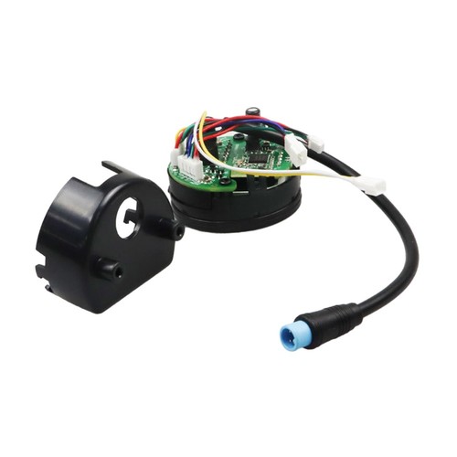 E-Scooter Dashboard 14.5*10cm Package Size 40g Weight ABS Material Black Color - Picture 8 of 12