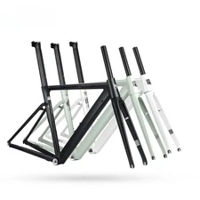 700C Road Bicycle Quick Release Frame 700c Carbon Front Fork Rim Brakes Frame