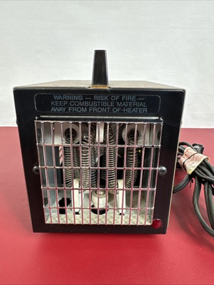 #ad Portable Electric Heater BIG HEAT Model 6200 1500W 1250W EX Condition $63.87