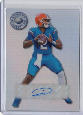 DJ LAGWAY NCAA Florida 2025 Leaf Pro Set Platinum RC Auto 15/25 #SP-DJL Card