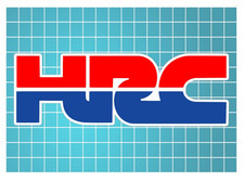 Honda Racing Corporation Logo All Weather Vinyl Stickerdecal Hrc