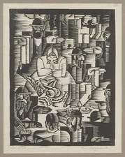 Charles Turzak : Ghetto : Archival Art Print