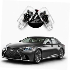 2Pcs Never Fade LED Door Light Logo Projection Compatible with Lexus YBD-006