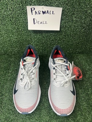 Nike Air Zoom Infinity Tour 2 Golf Pure Platinum Red Navy  display picture 2