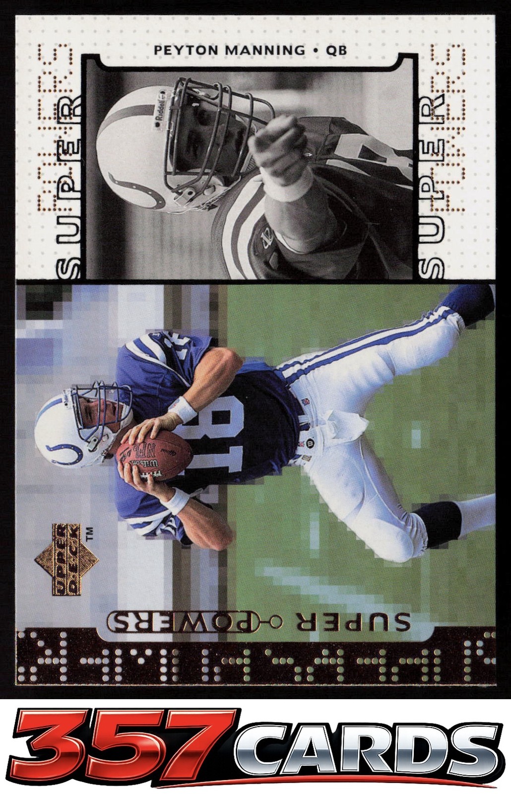 1998 Upper Deck Football Peyton Manning Super Powers #S16
