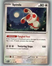 Spinda 151/182 Common Paradox Rift Pokemon