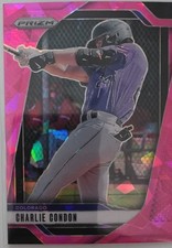 2025 Panini Prizm - Charlie Condon, Charlie Condon #142 Pink Ice Prizm (RC)