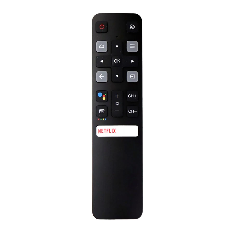Smart TV Voice Remote Controller For TCL 40S6800FS 40S6800 43S6500 RC802V FNR1 C - Image 2 of 4