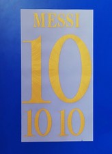 Argentina Lionel Messi Player Size Nameset Name Number ID Print SET