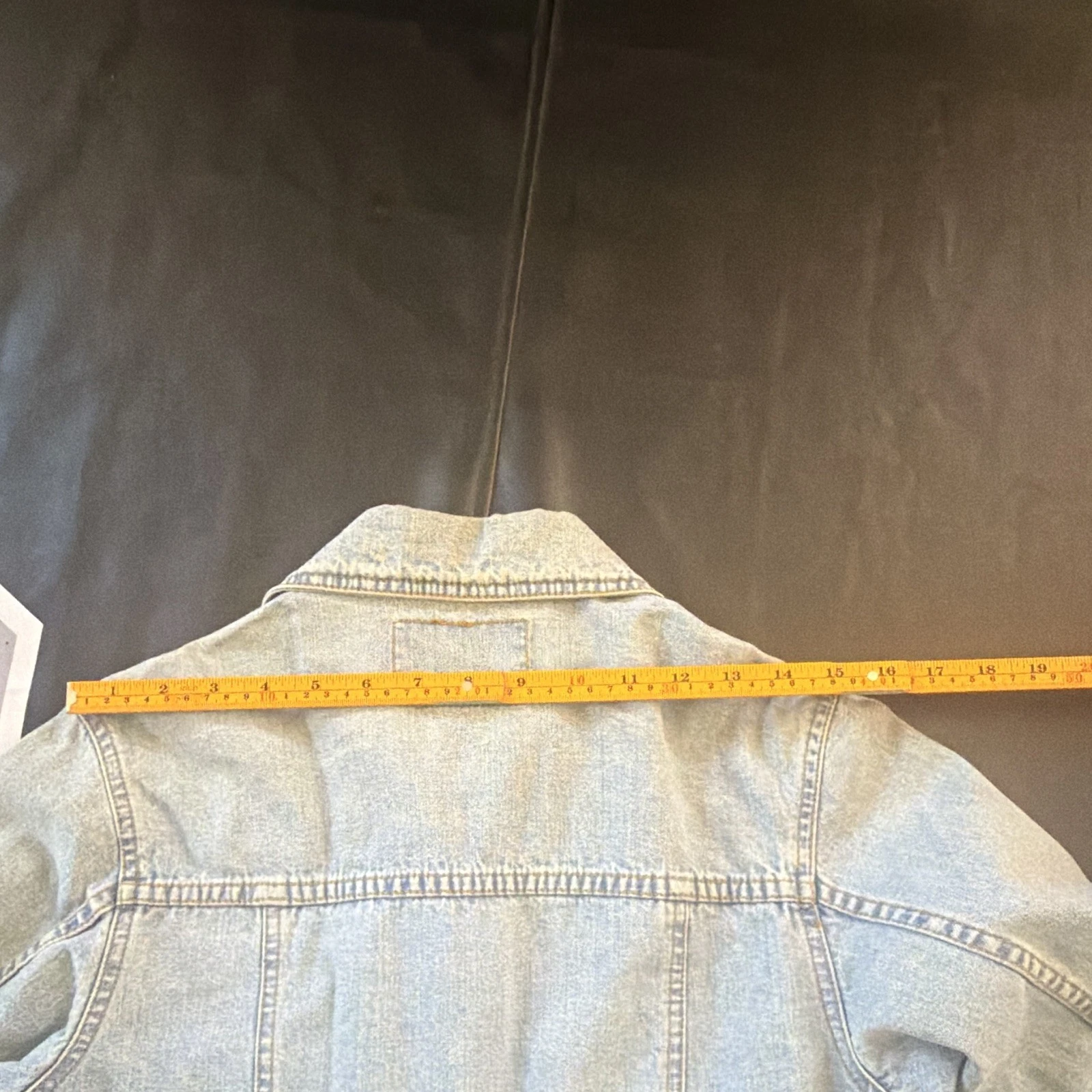 Vtg 60s 70s Levis White Tab Denim Chore Jacket Copper Buttons white tab image 10