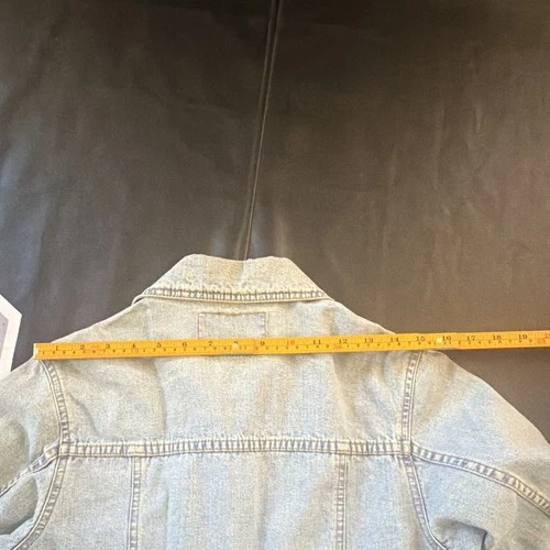 Vtg 60s 70s Levis White Tab Denim Chore Jacket Copper Buttons white tab image 10