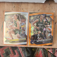 2024 Panini Prizm WNBA Orange Prizm 7 Card Lot Sue Bird Collier Rookie