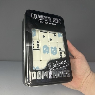 Game Day - NCAA UNC Tar Heels - 25 Piece Team Logo Double Six Domino Set