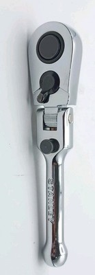 Stanley 89-617 Cr-V Quick Release Ratchet Hand Tool with Rotating Head 3/8'' Drv