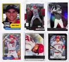 Mike Trout 6 Card Lot MLB LA Angels Optic, Titan, Topps, Gallery, Future Stars