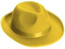 Yellow Deluxe Costume Fedora