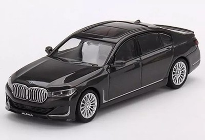 Mini car 1/64 BMW Alpina B7 xDrive left-hand drive (Duravit Gray Metallic) ''Mini
