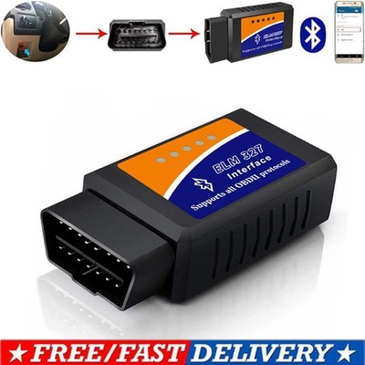 ELM327 OBD II Stecker Bluetooth   OBD2 Scanner Diagnosegerät für Android - V1.5