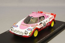 Spark S9101 1/43 LANCIA STRATOS NO.14 WINNER COUPES DES DAMES MONTE CARLO 1977