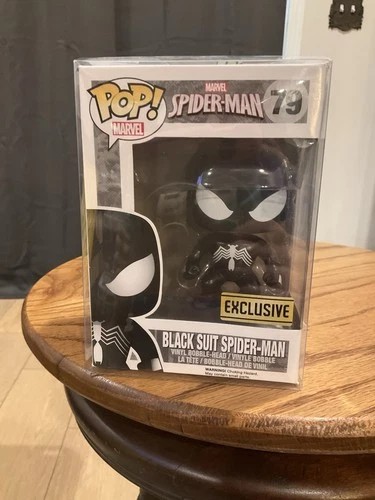 Funko Pop! Vinyl: Marvel - Spider-Man - (Black Suit) #79 Exclusive
