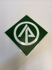 International Paper Timberland Boundary Line Survey Marker. Metal