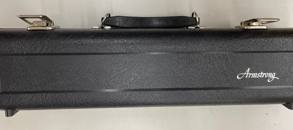 Vintage Armstrong Model 103 C-Foot Open-Hole Flute In Case | eBay