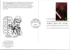 Dr Jim Stamps Postal Stationery Card Star Wars Darth Maul First Day Issue