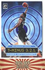 2019-20 Donruss Optic #8 Giannis Antetokounmpo T-Minus 3, 2, 1, Purple Bucks