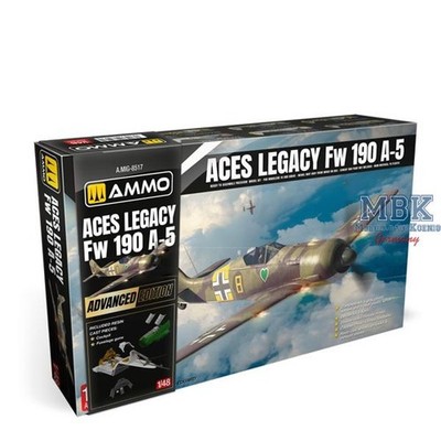 Ammo of MIG AMIG8517 Aces Legacy Focke Wulf 190 A-5 ADVANCE EDITION