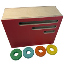 Lovevery Count and Slide Ring Chute Wooden Toy The Realist Play Kit Montessori