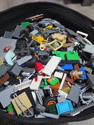 LEGO Bulk Lot 10 LBS Mixed Bricks Pieces Parts Random Assorted Blocks Toys Clean