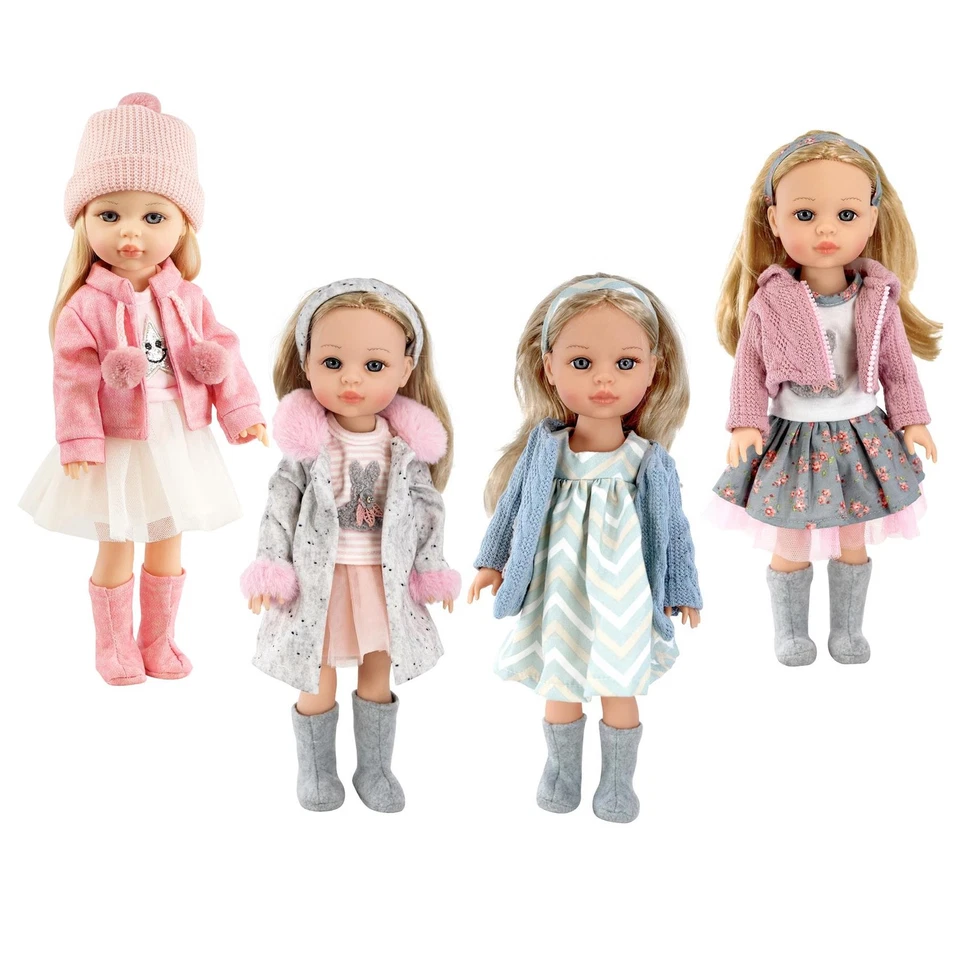 Baby Doll Girl with Long Styling Hair American Style Fashion Dolls 15" BiBi Doll - Image 2 of 4