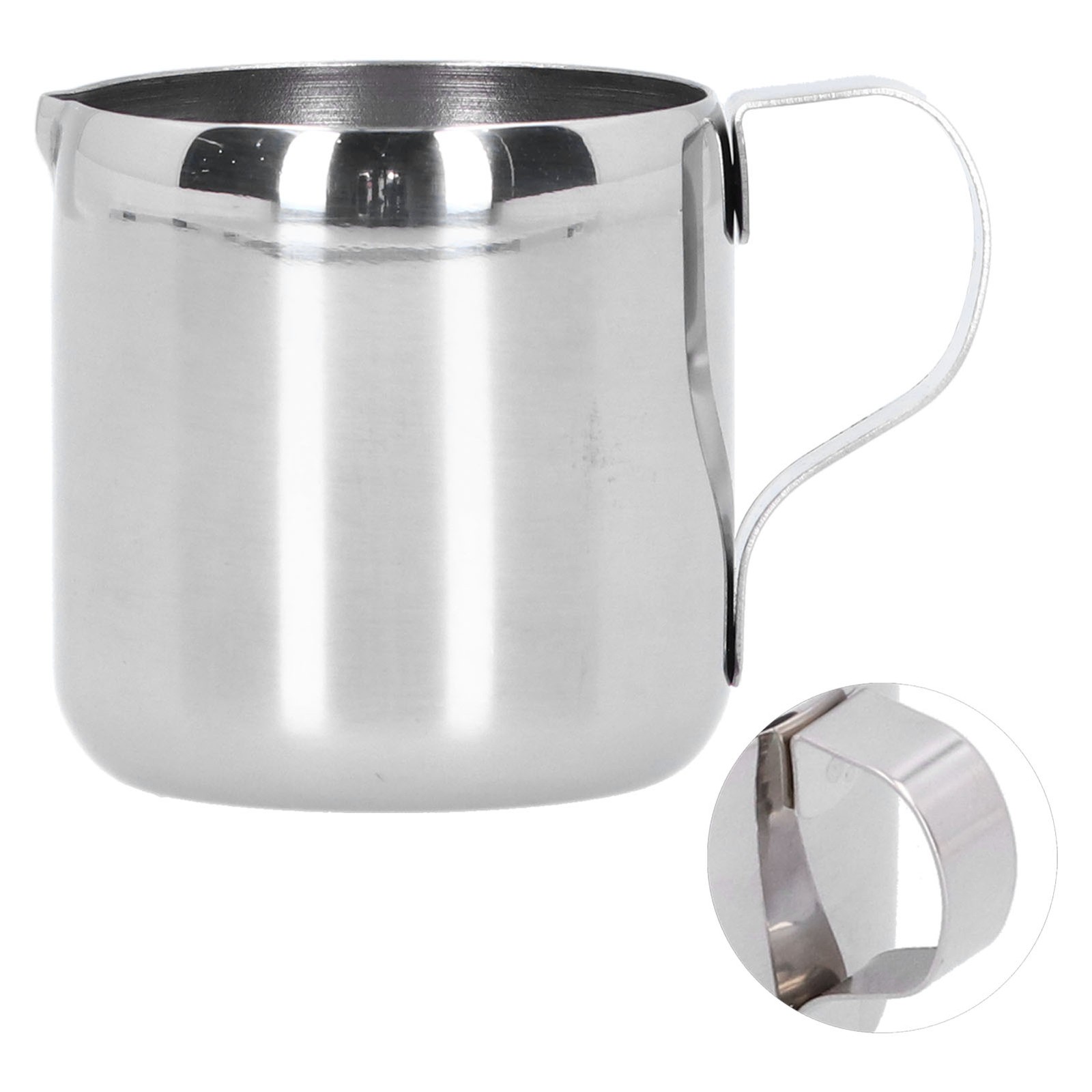 .60ml Coffee Pitcher 304 Stainless Steel Milk Frothing Drinking Cup For Home