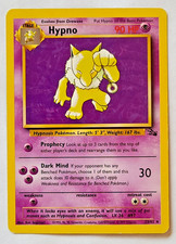 hypno holographic card Hypno 8/62 FOSSIL SET Holo Rare Pokémon TCG AGS 7 NEAR MINT main image 1