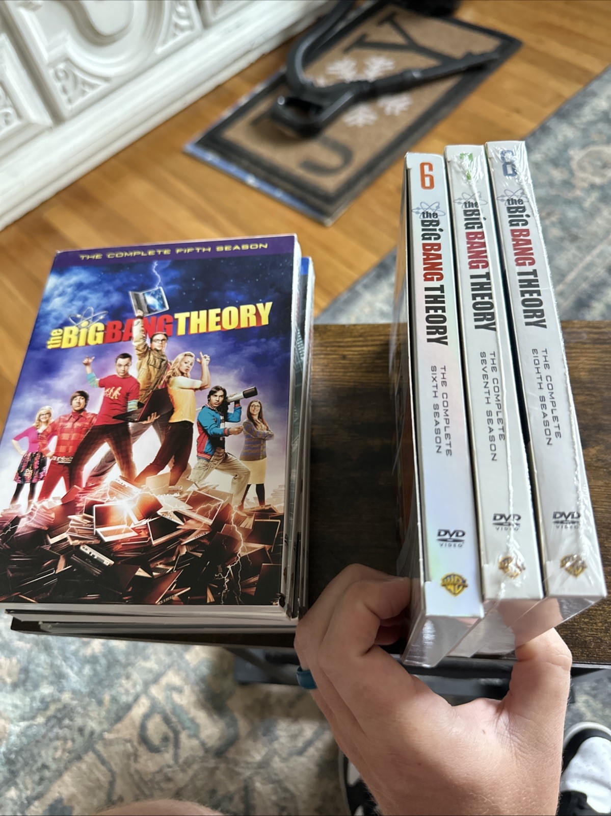 The Big Bang Theory: Complete Seasons 1-8 DVD TV Series  Boxed Set Assorted