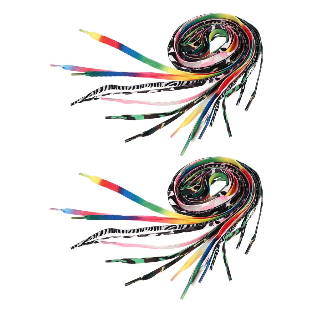 APL 8 paia lacci per pattini a rotelle lacci piatti per scarpe sportive ricambio