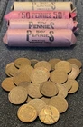 249 Lincoln Wheat Pennies Circulated Coins