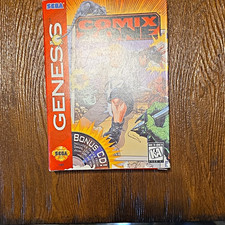 SEGA Comix Zone Sega Genesis KA NTSC-U/C Manual Included Action Adventure