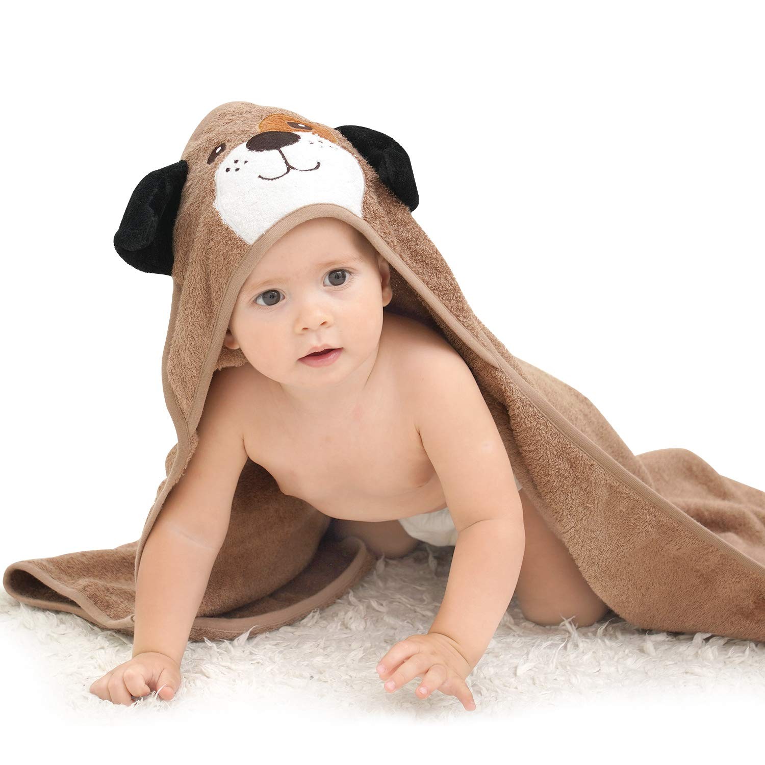 S, Soft And Hypoallergenic Baby Bath Towels With Hood For To