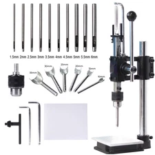 Leather Hole Punch Tool, Belt Hole Puncher for Leather, Press Machine for DIY...