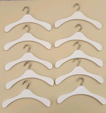 Wood Hangers 4.75" Doll Clothes Hangers New Lot Of 10