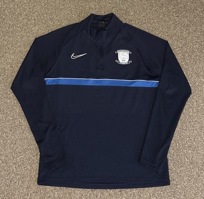 Preston North End 1/4 Zip Nike Training Top, Medium, Top Zustand