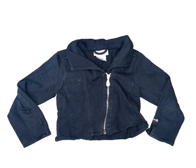 American Girl Children s Jacket Cropped Black Jacket SIZE XS 6 PRE OWNED