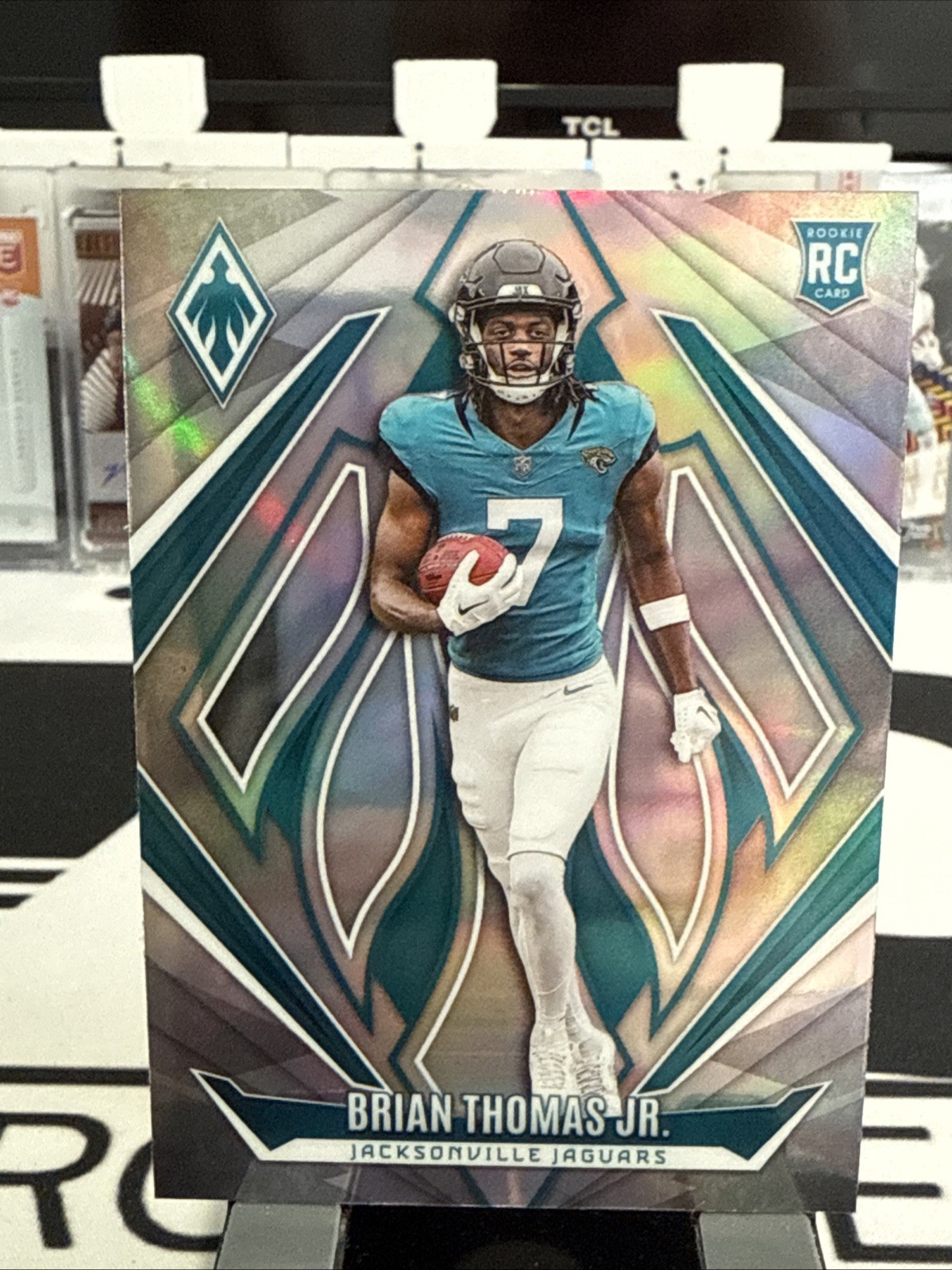 2024 Panini Phoenix Brian Thomas Jr Rookie Silver Prizm RC #164