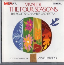 Vivaldi The Four Seasons the Scottish Chamber Orchestra Music CD 1996