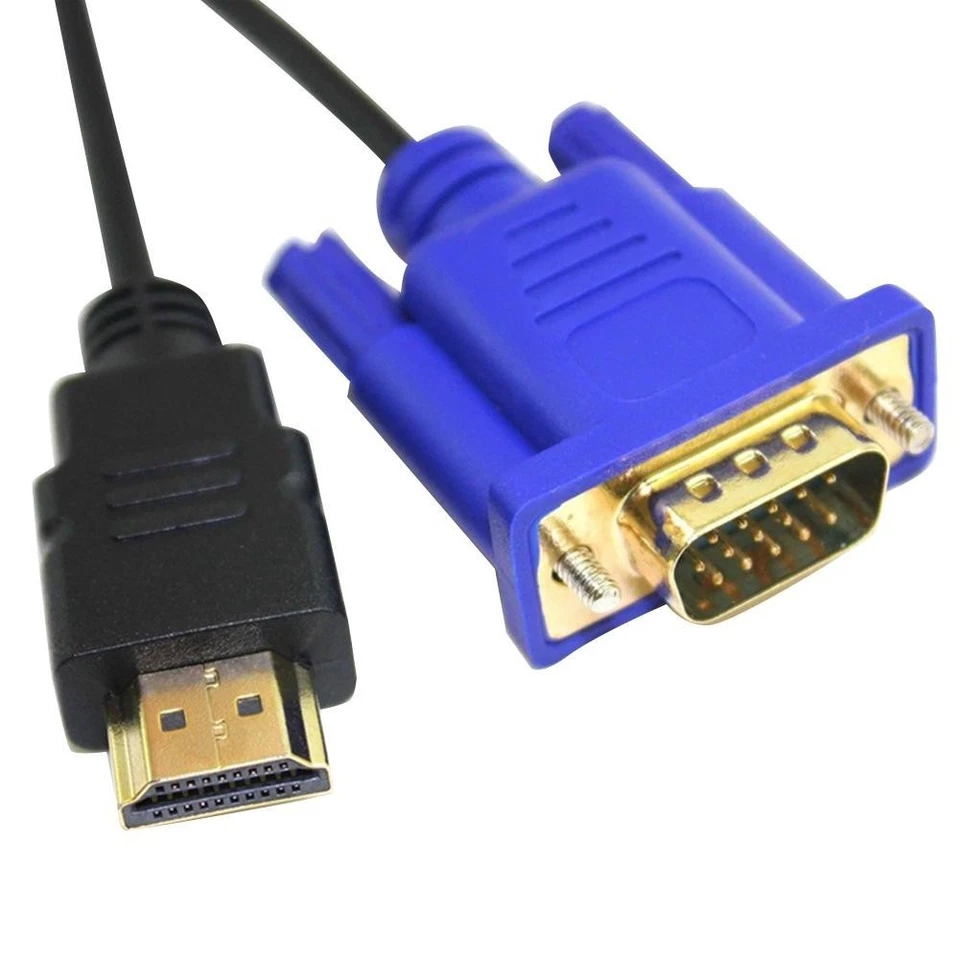 Adaptateur Hdmi vers VGA Mâle Full HD 1080P - Conversion Vidéo de Qualité - Bild 3 von 4