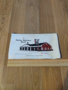 The Salem National Bank Since 1870 Bank Bag